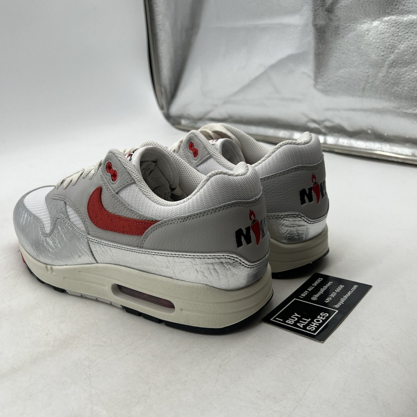 Size 12 - Nike Air Max 1 Premium SE Hot Sauce (HF7746-100)