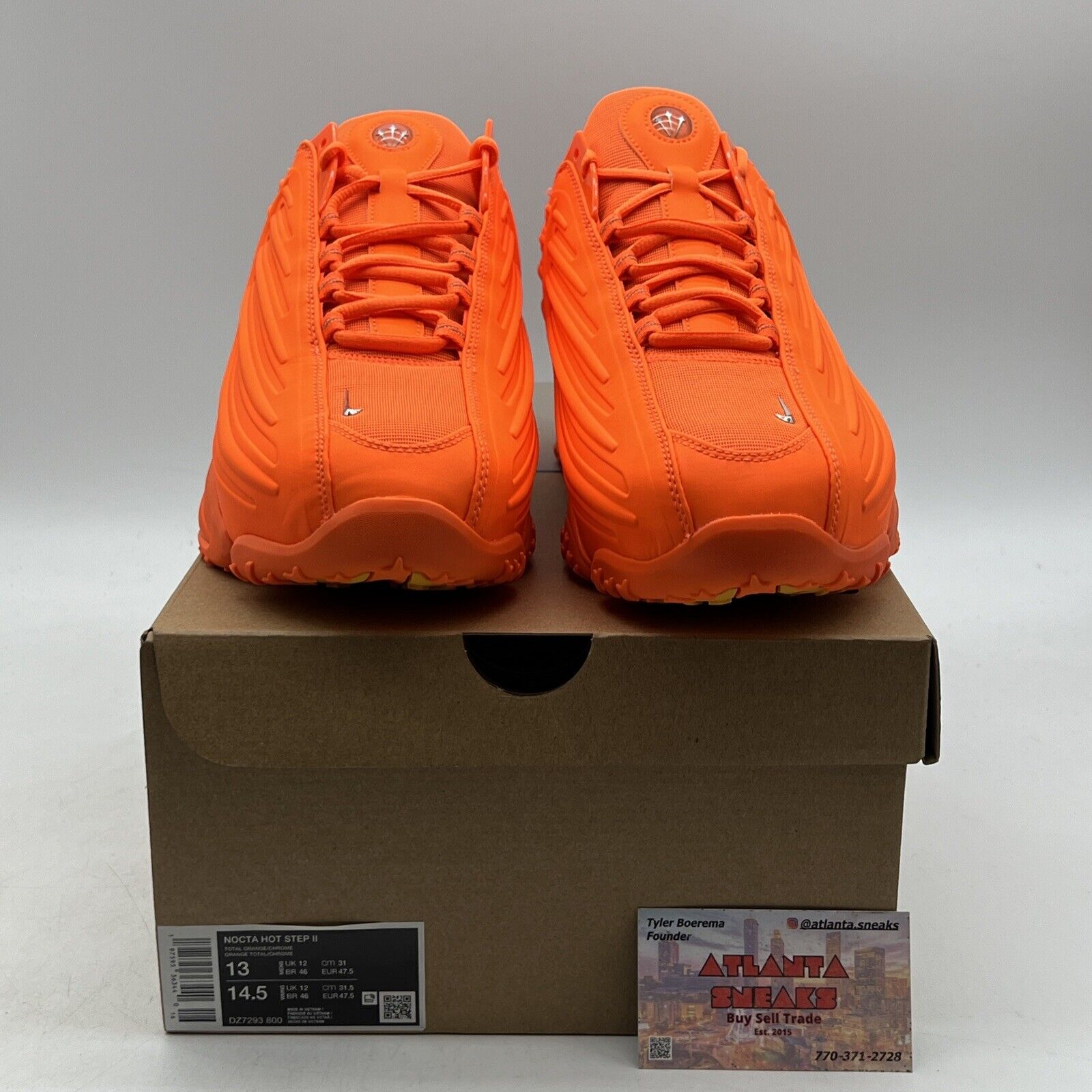 Size 13 - Nike NOCTA x Hot Step 2 Total Orange (DZ7293-800)