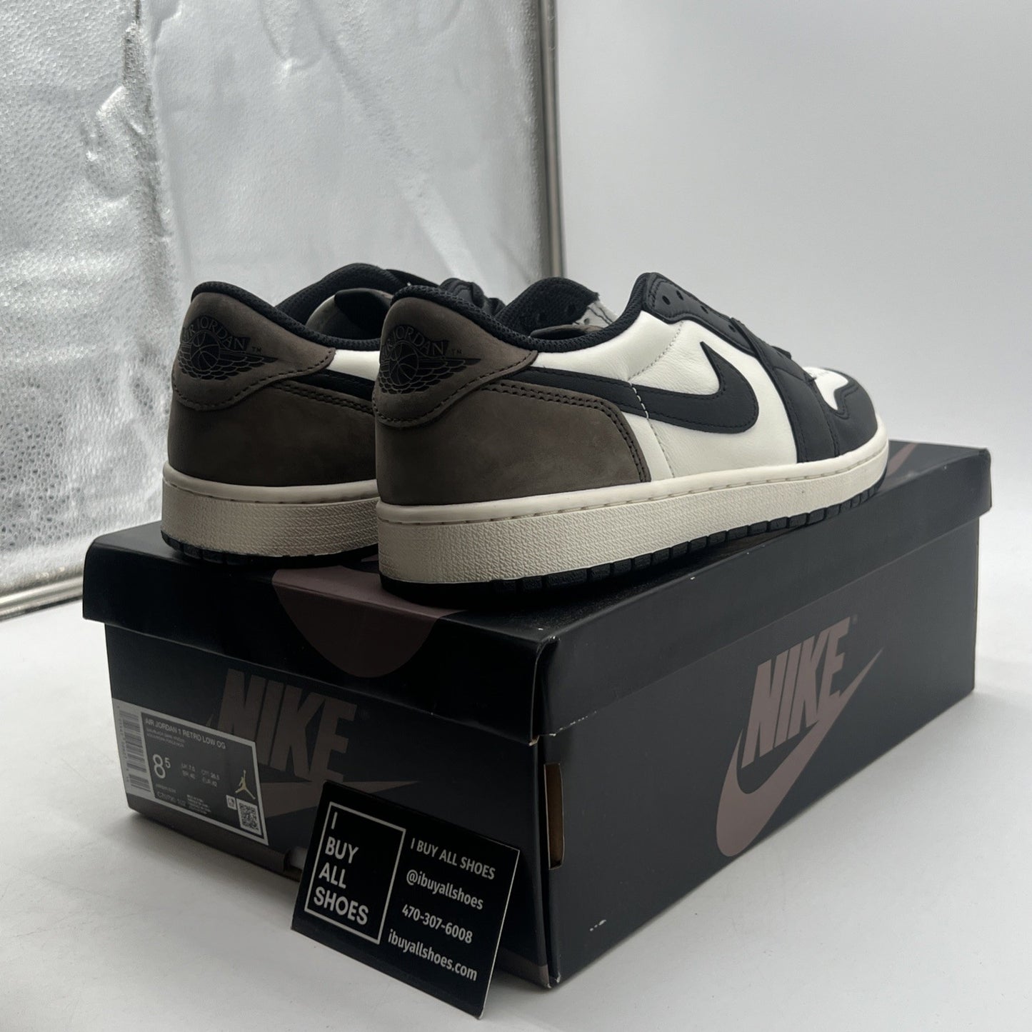 Size 8.5 - Air Jordan 1 Retro OG Low Mocha (CZ0790-102)