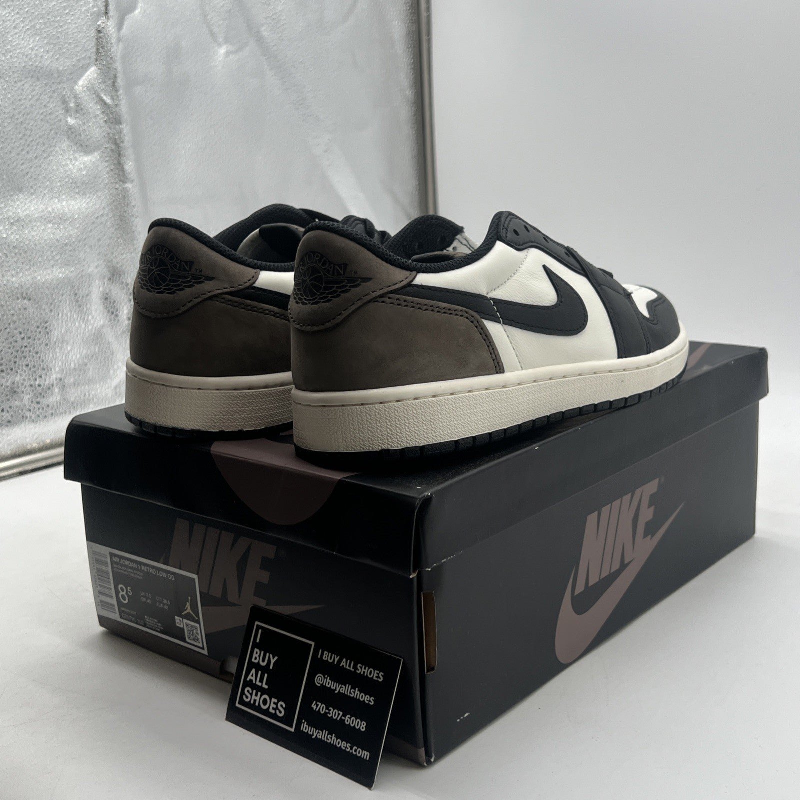 Size 8.5 - Air Jordan 1 Retro OG Low Mocha (CZ0790-102)