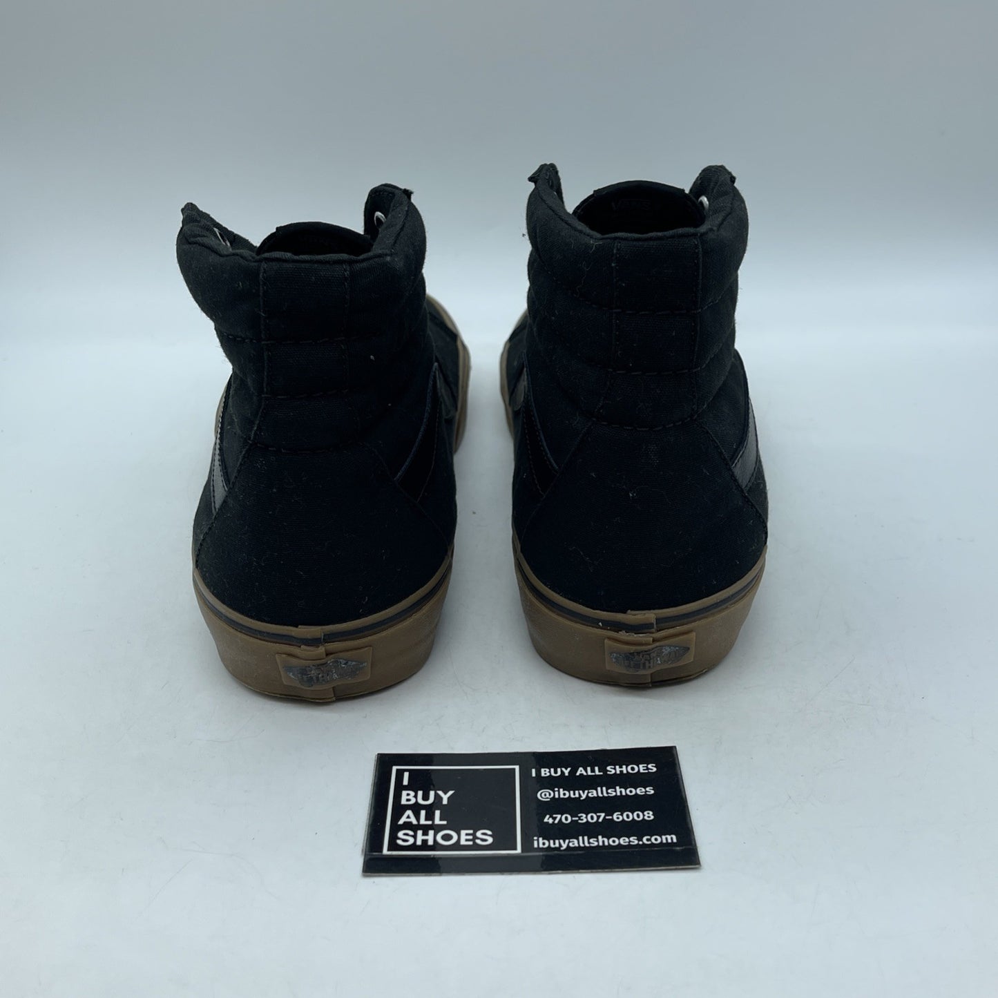 Size 12 - VANS Sk8- Reissue Canvas High Black Light Gum NWB (VNOA2XSBL0D)