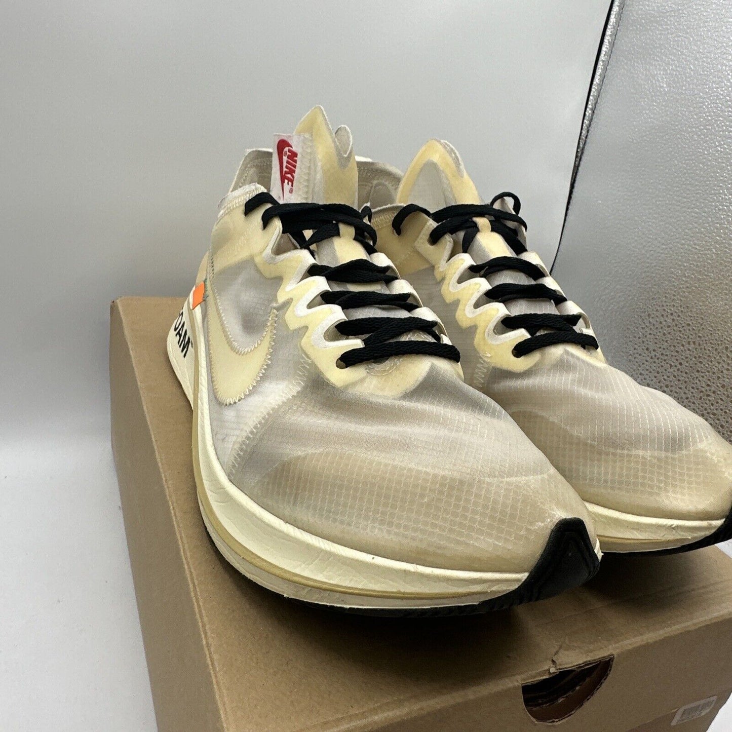 Size 13 - Nike Zoom Fly SP x OFF-WHITE The Ten 2017