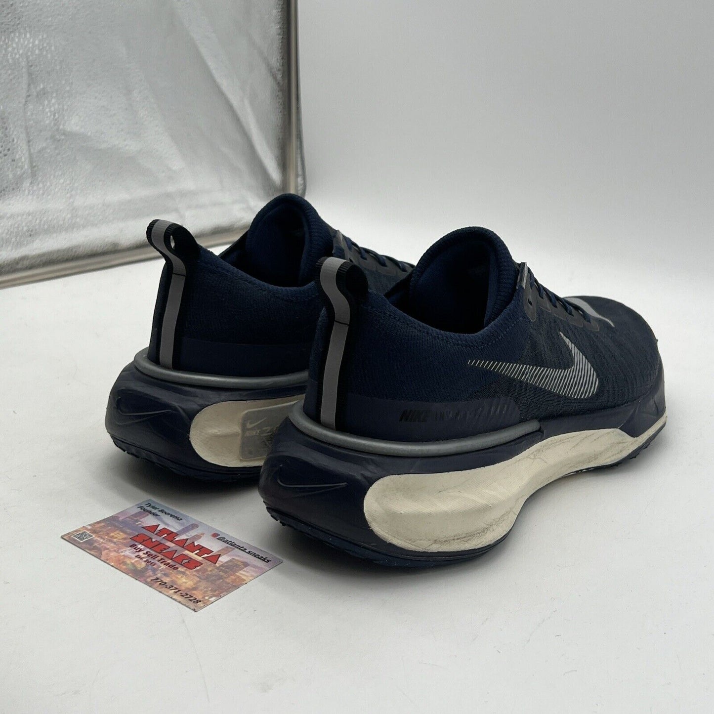 Size 10.5 - Nike ZoomX Invincible Run Flyknit 3 College Navy (DR2615-400)