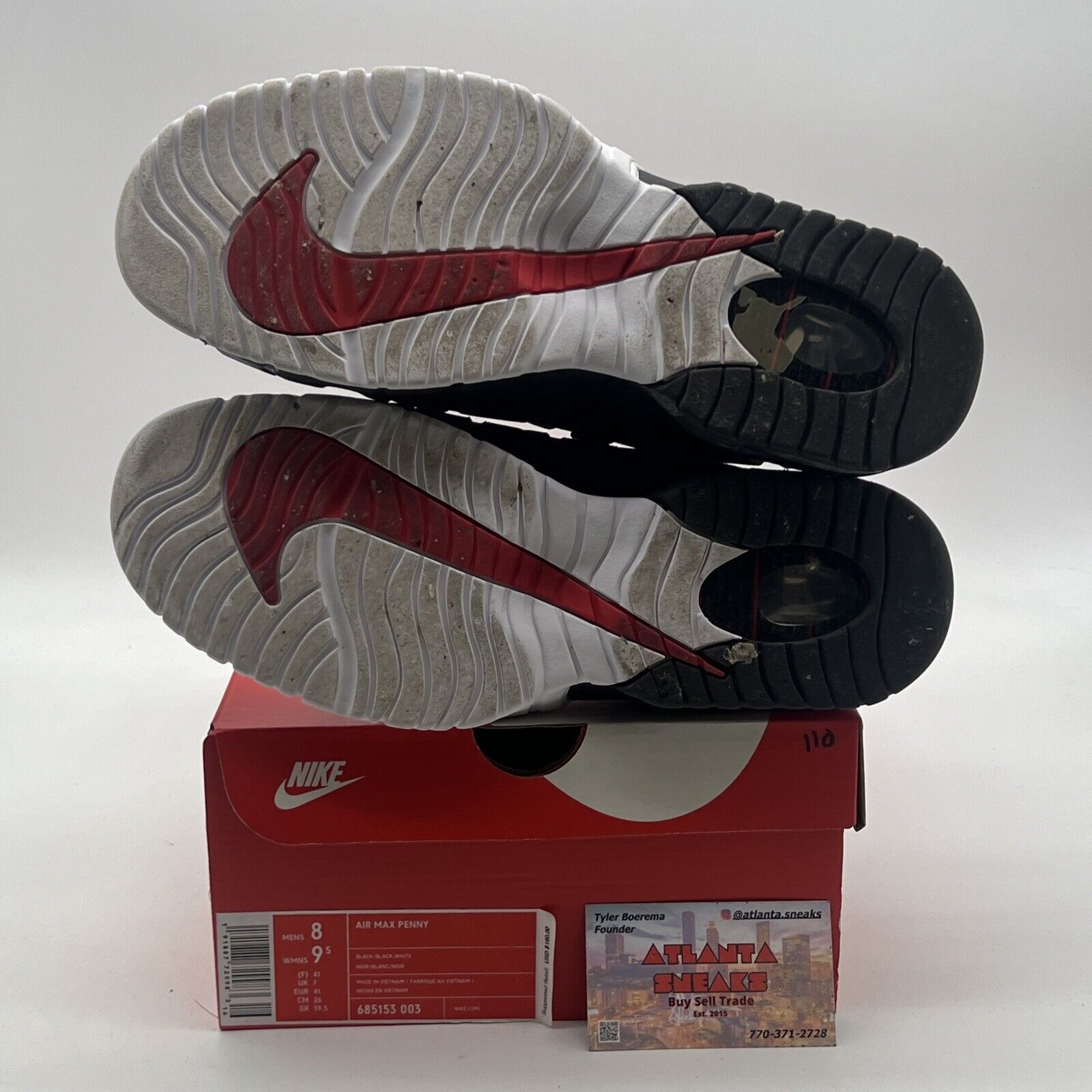 Size 8 - Nike Air Max Penny 1996 Olympics (685153-003)