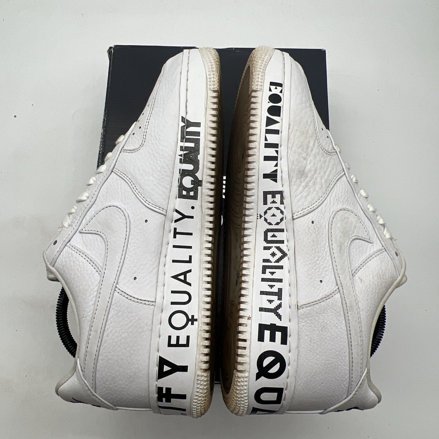Size 10.5 - Nike Air Force 1 CMFT Low Equality (AQ2118-100)