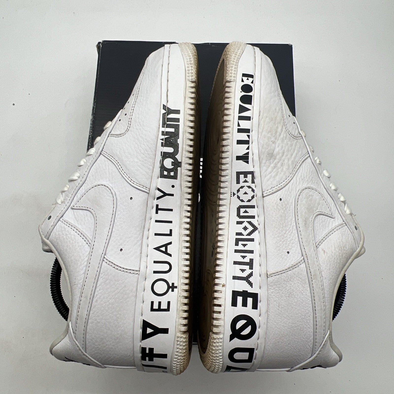 Size 10.5 - Nike Air Force 1 CMFT Low Equality (AQ2118-100)
