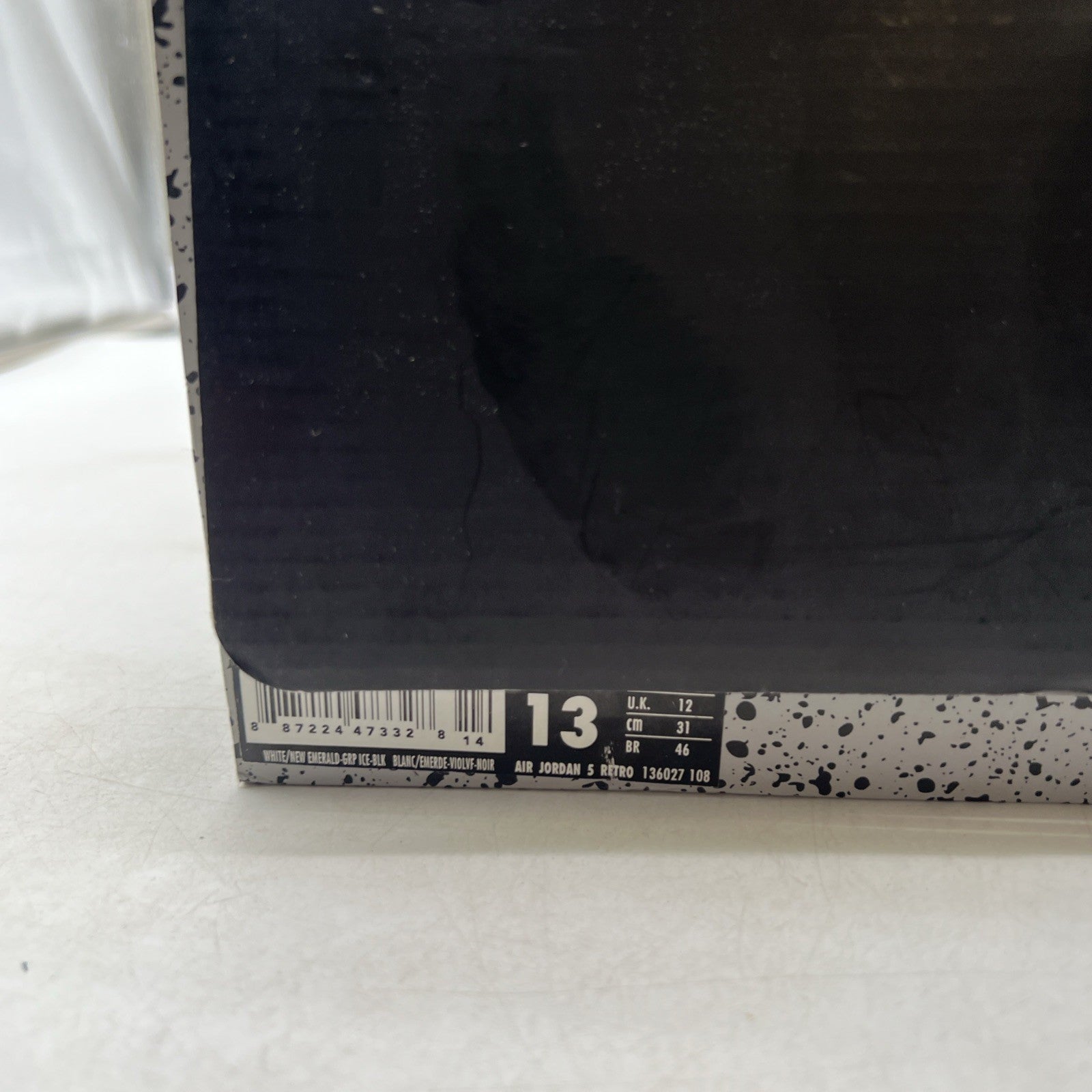 Size 13 - Air Jordan 5 Retro Grape 2013 (136027-108)