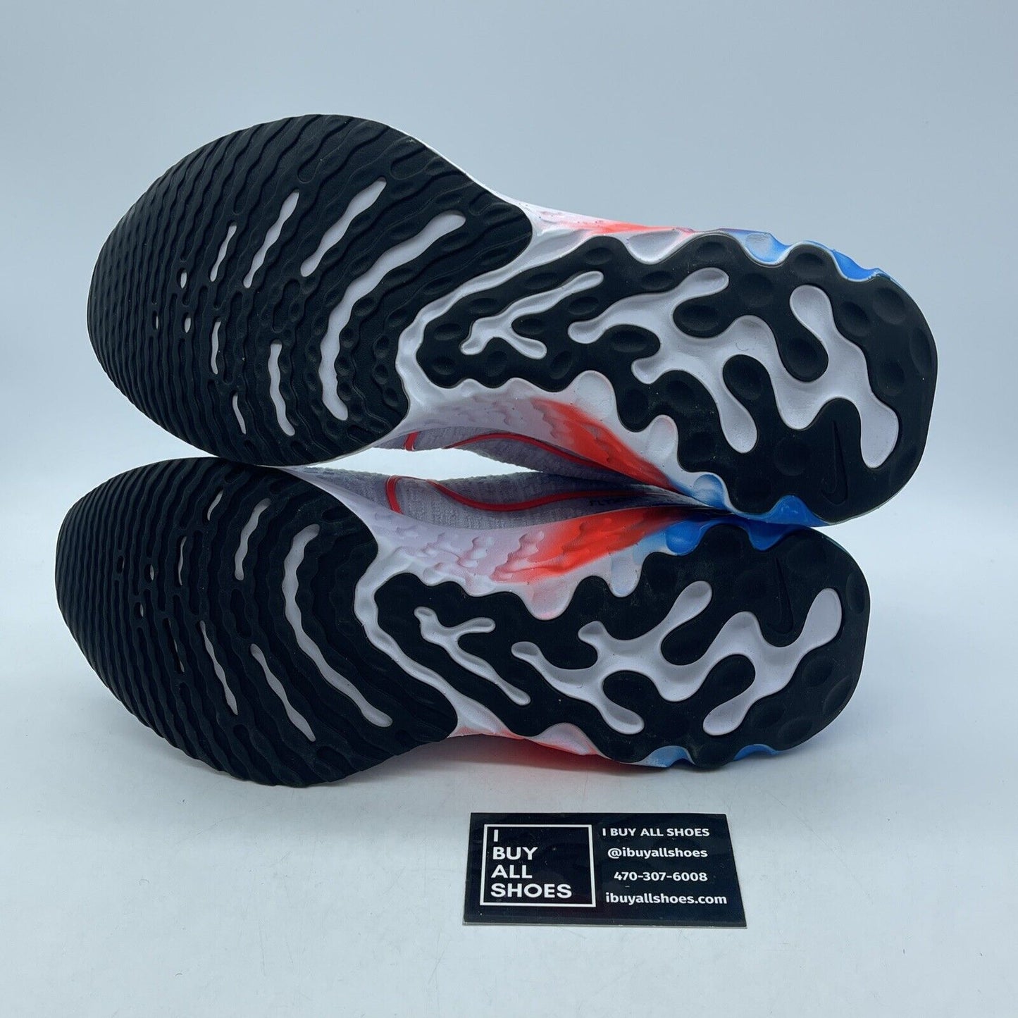 Size 11W - Nike React Infinity Run Flyknit 3 Grey Bright Crimson (DV2178-001)