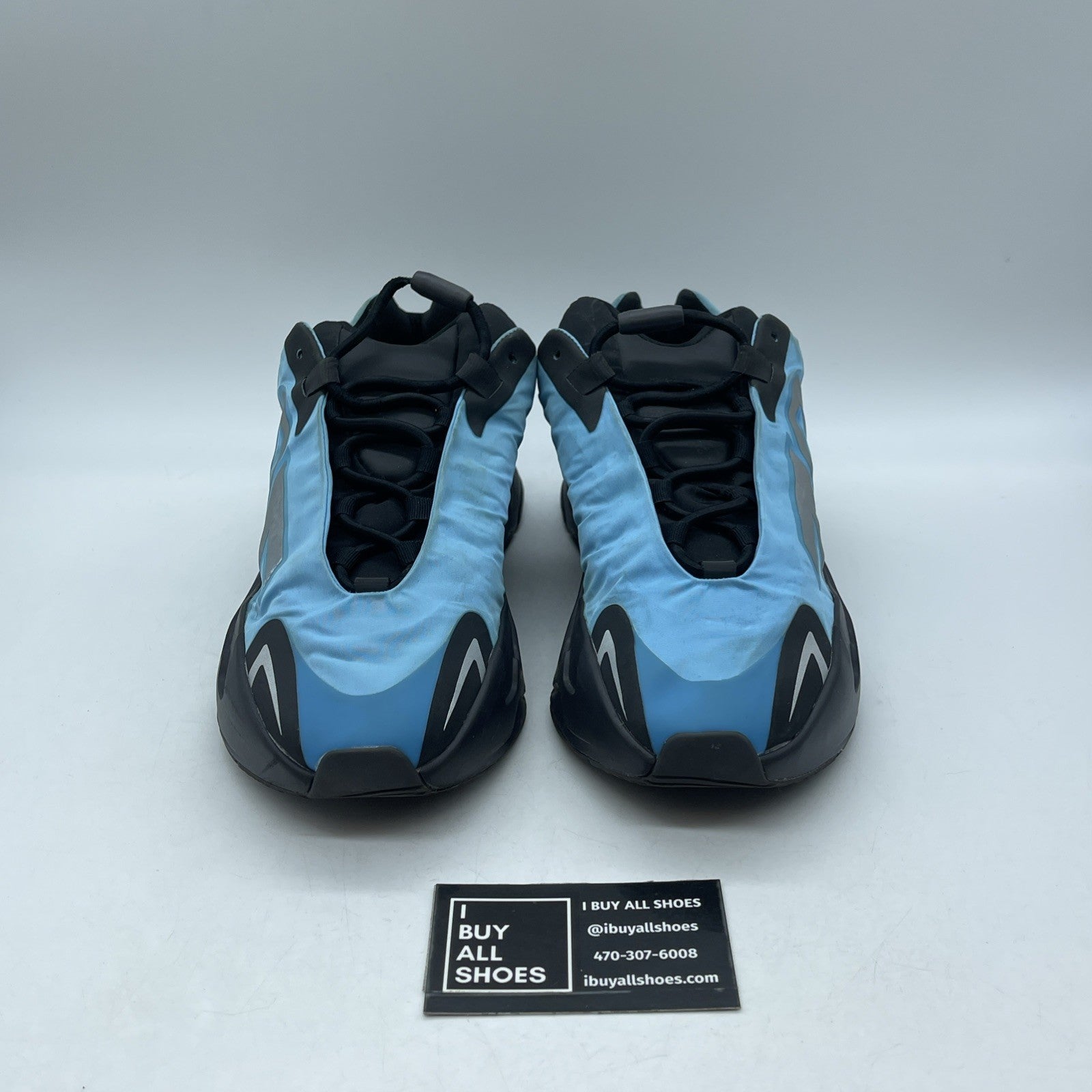 Size 9 - adidas Yeezy Boost 700 MNVN Bright Cyan Blue Black (GZ3079)