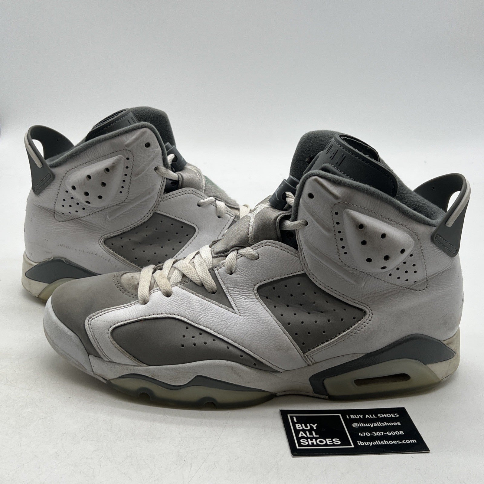 Size 12 - Air Jordan 6 Retro Low Cool Grey (CT8529-100)