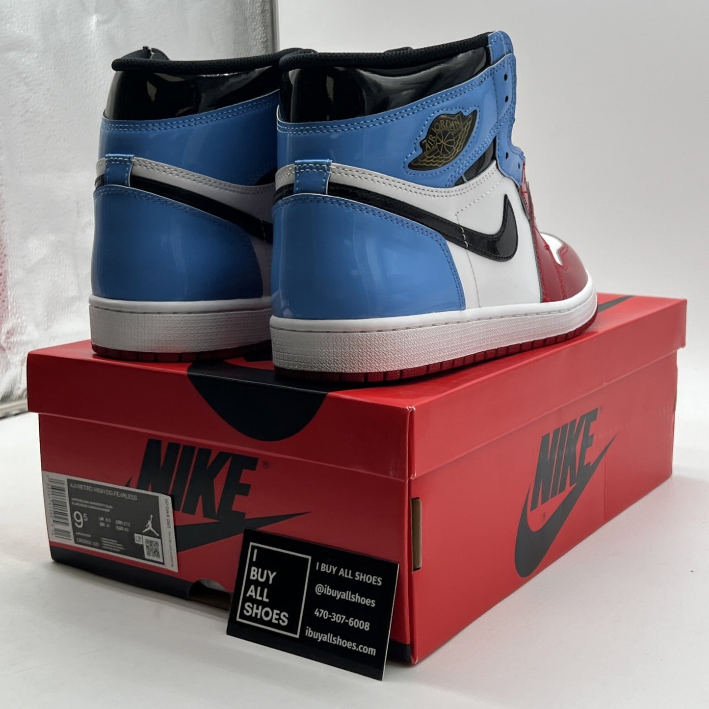 Size 9.5 - Air Jordan 1 Retro OG High Fearless (CK5666-100)