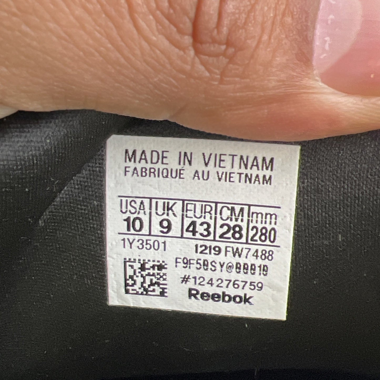 Size 10 - Reebok Awake NY x InstaPump Fury Solar (FW7488)
