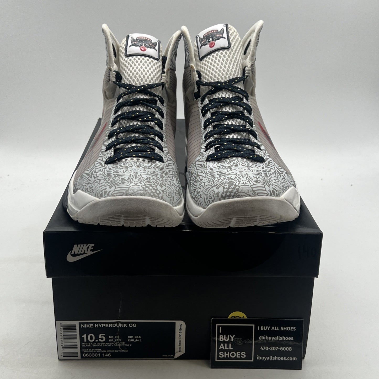 Size 10.5 - Nike Hyperdunk OG 2016 United We Rise (863301-146)