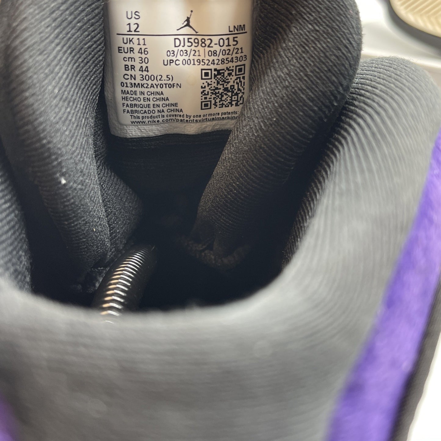 Size 12 - Air Jordan 13 Retro Court Purple (DJ5982-015)