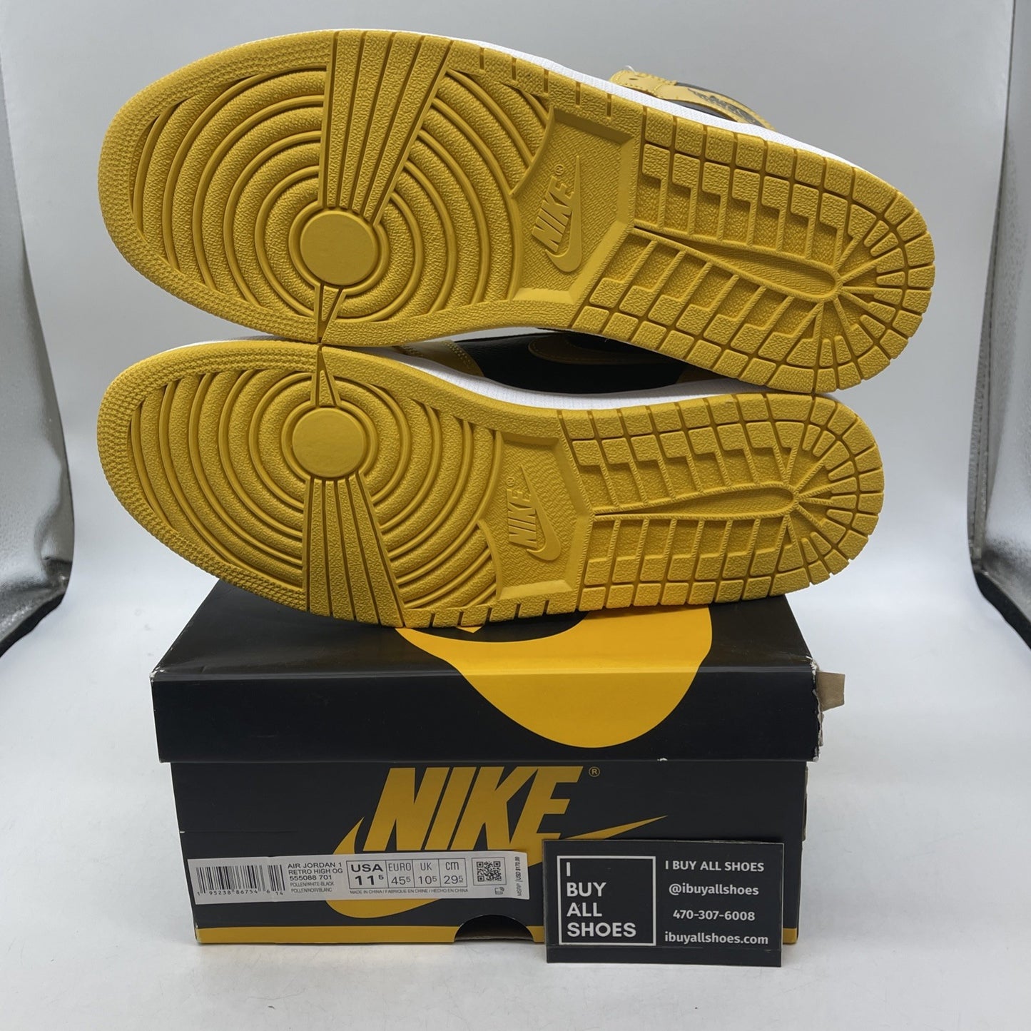 Size 11.5 - Air Jordan 1 Retro OG High Pollen (555088-701)