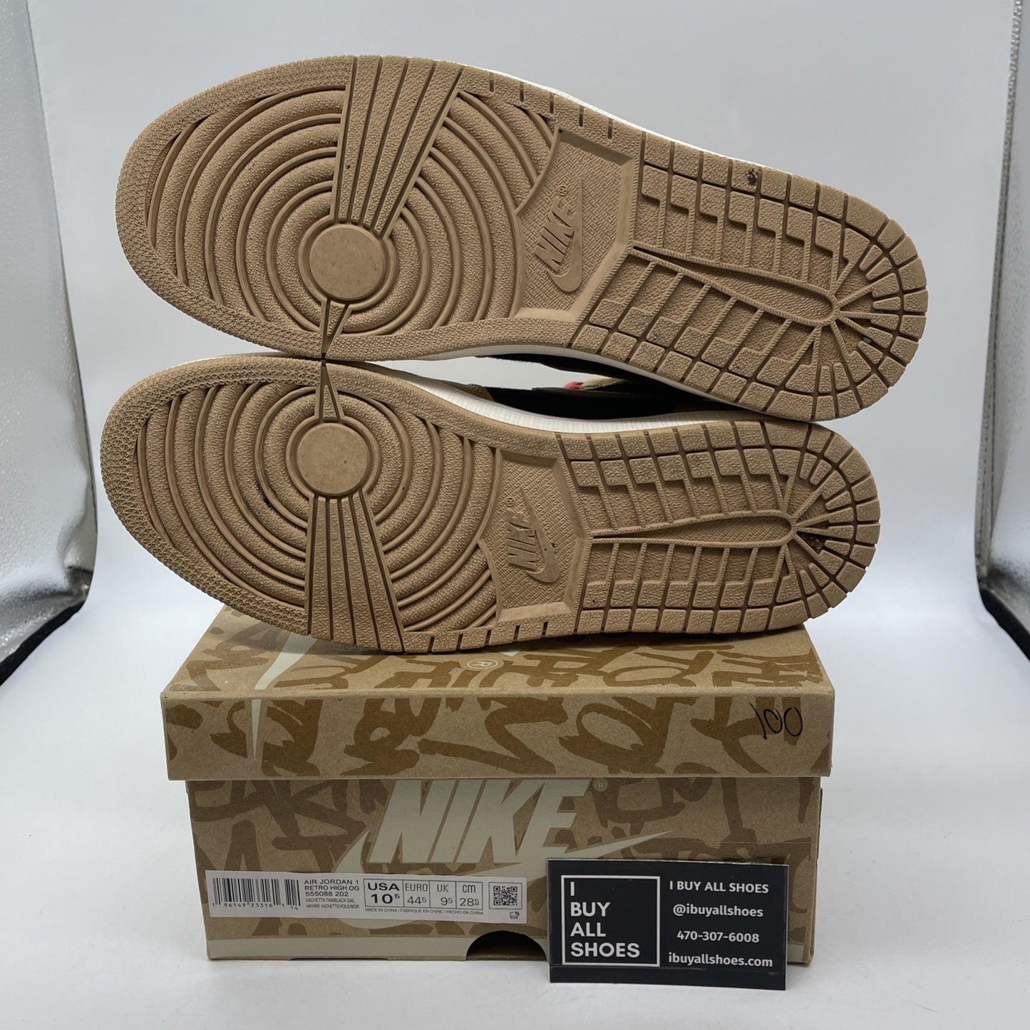 Size 10.5 - Jordan 1 Retro High OG Heirloom 2022 Suede Leather (555088-202)