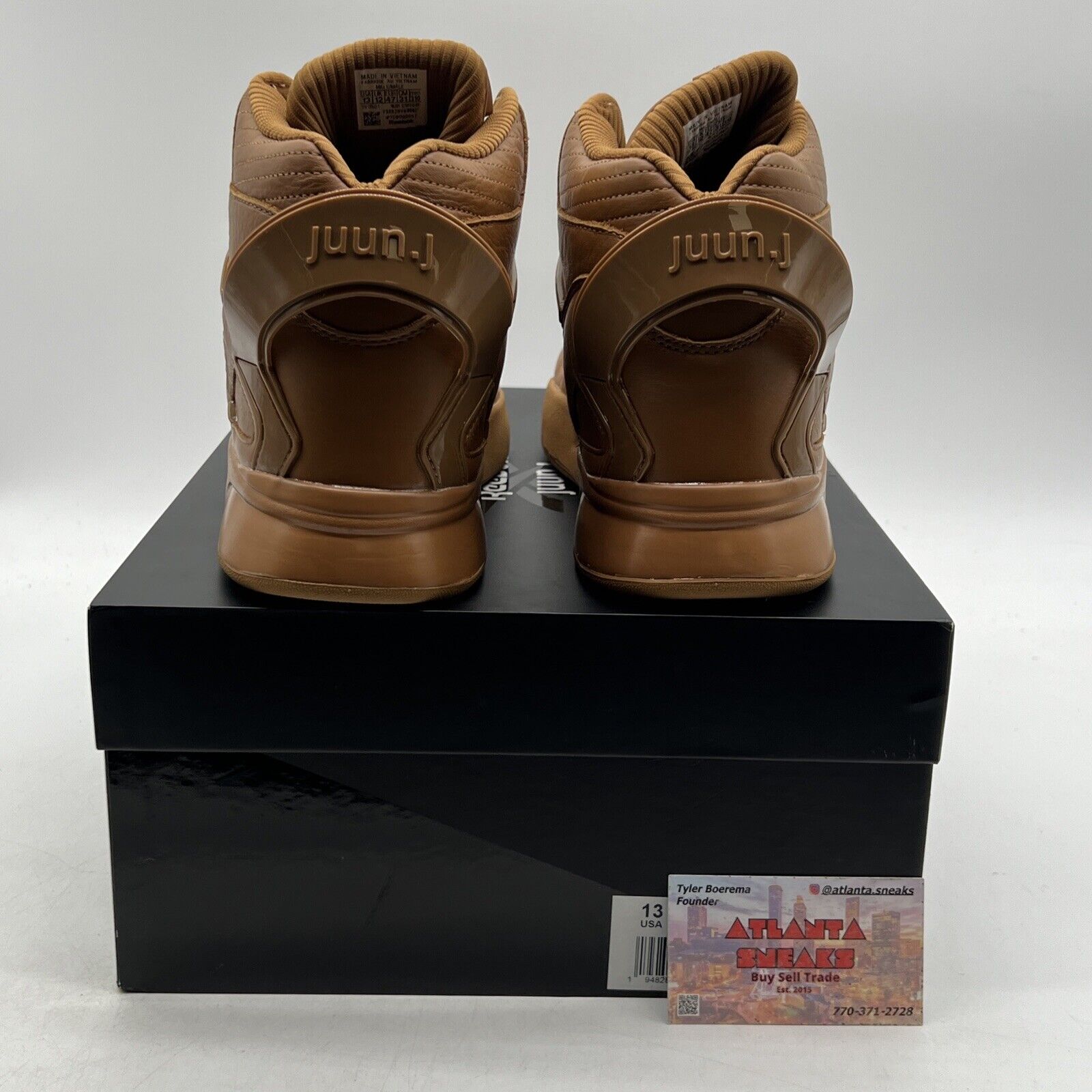 Size 13 - Reebok Juun J x Pump Omni Zone 2 Wild Brown (GW8006)