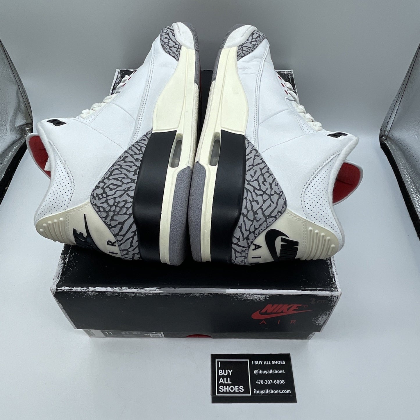 Size 11 - Air Jordan 3 Retro Mid White Cement Reimagined (DN3707-100)