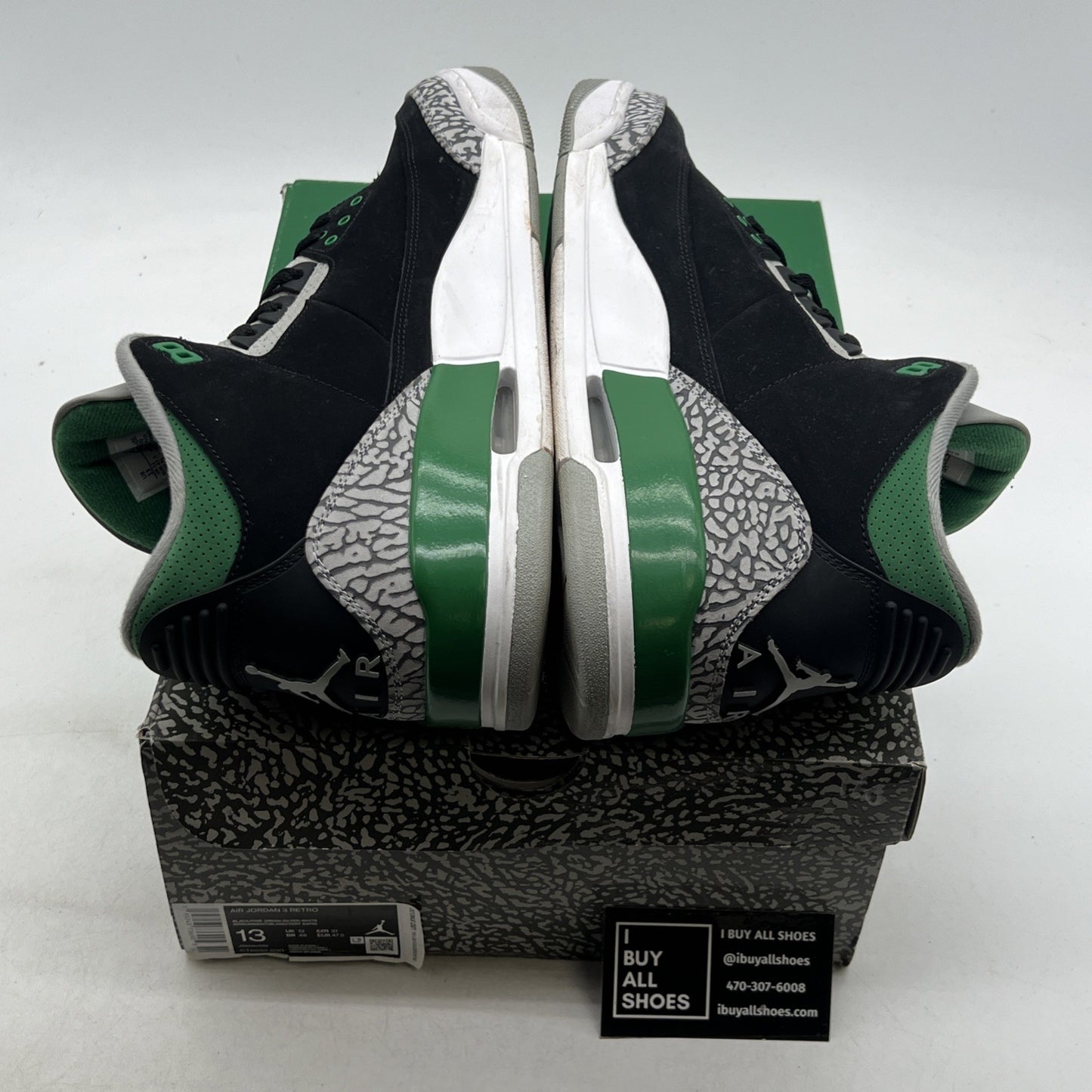 Size 13 - Air Jordan 3 Retro Mid Pine Green (CT8532-030)