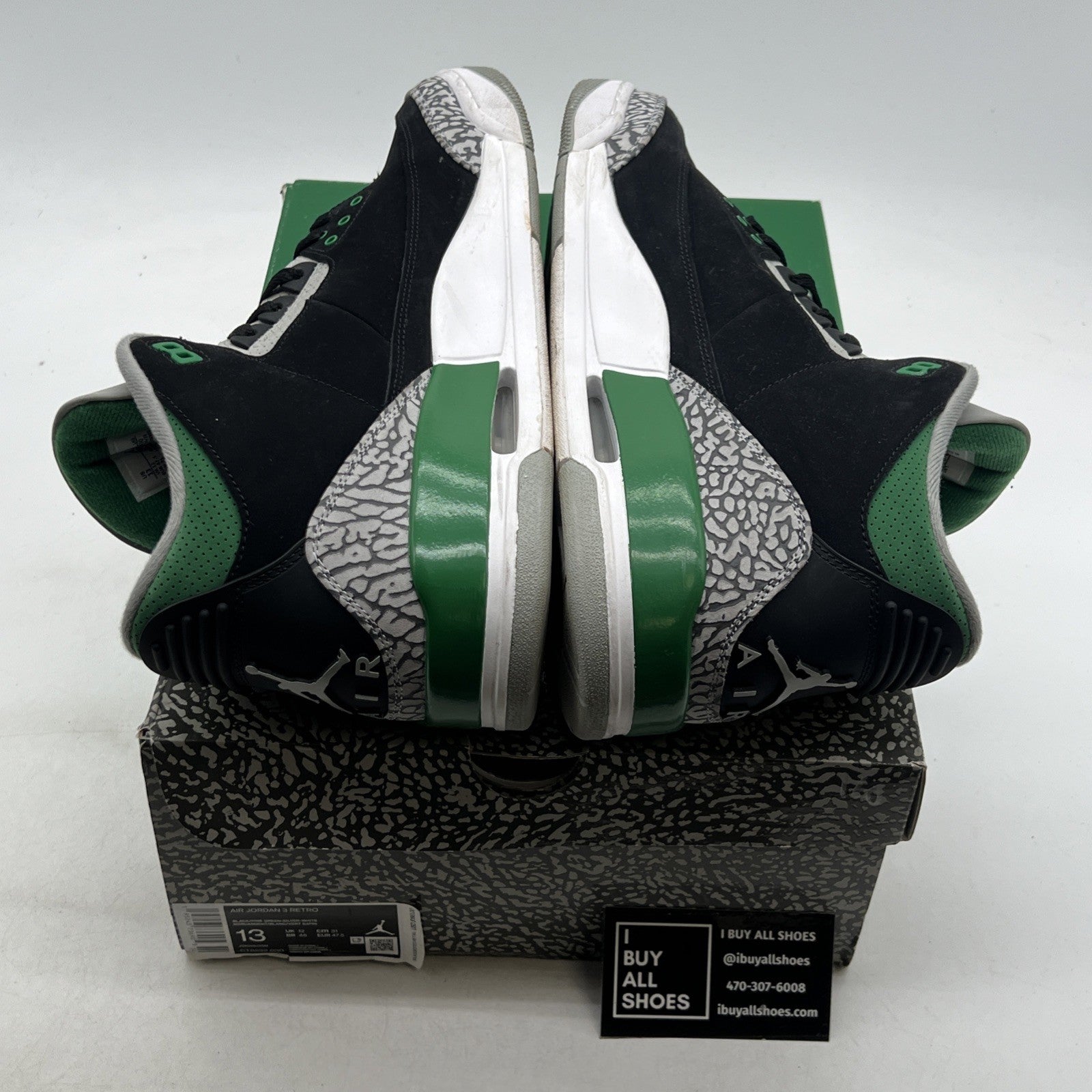Size 13 - Air Jordan 3 Retro Mid Pine Green (CT8532-030)