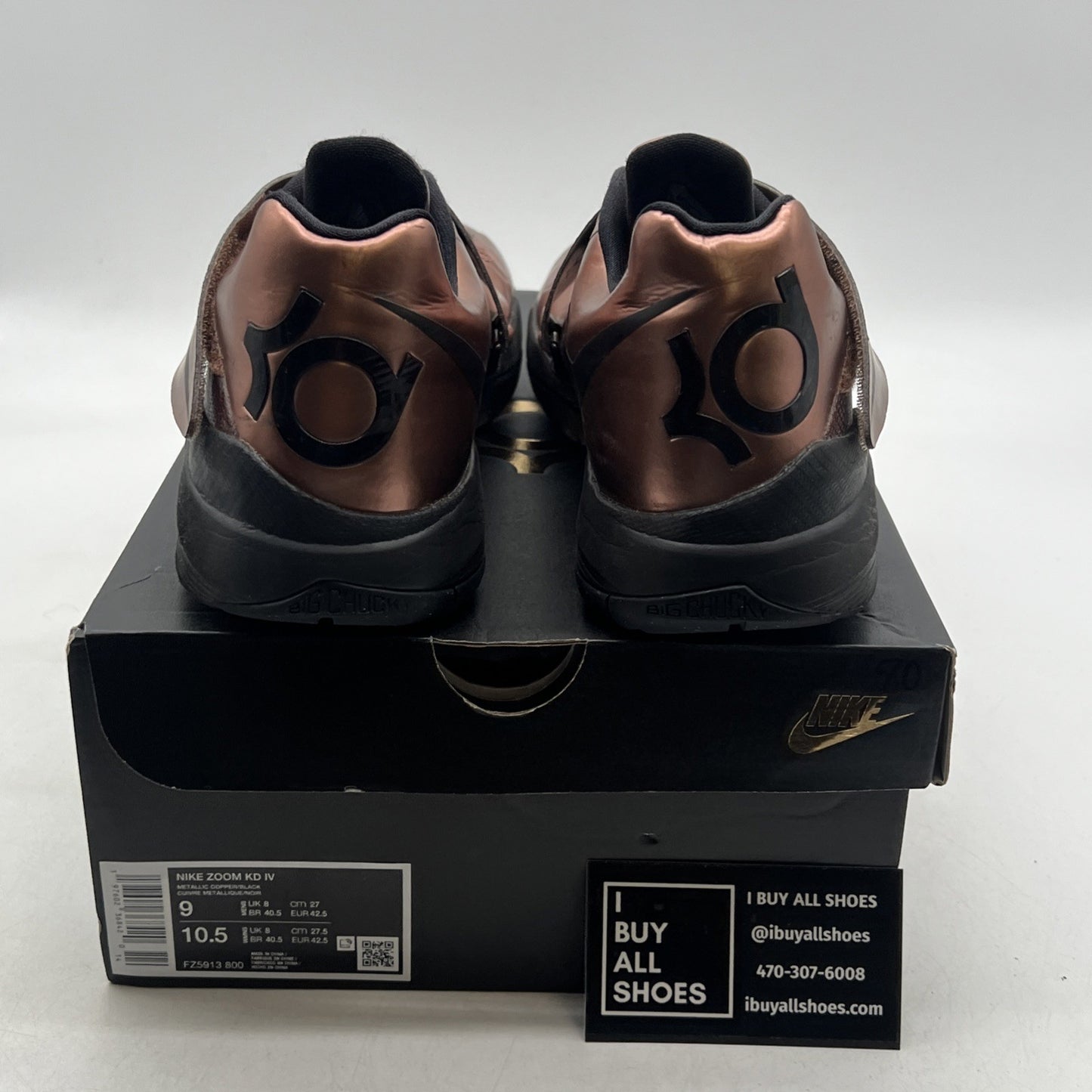 Size 9 - Nike Zoom KD 4 2024 Christmas (FZ5913-800)