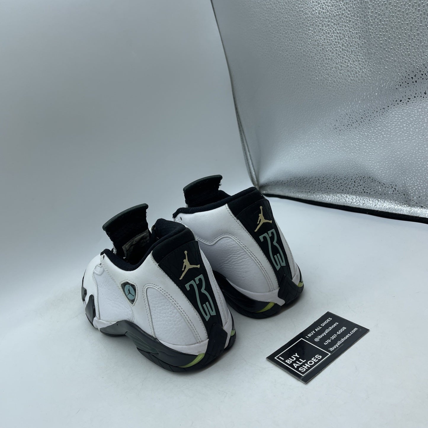 Size 7.5 - Air Jordan 14 Retro 2016 Oxidized Green (487471-106)