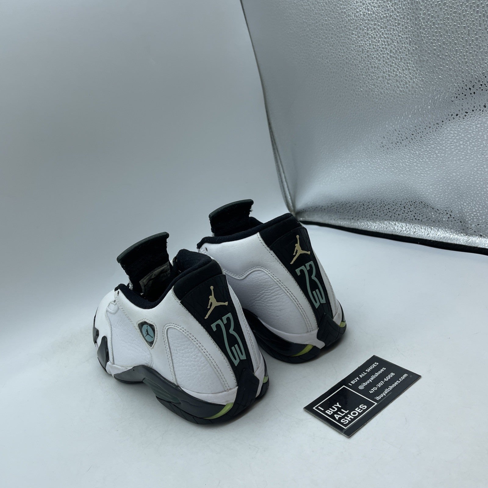 Size 7.5 - Air Jordan 14 Retro 2016 Oxidized Green (487471-106)