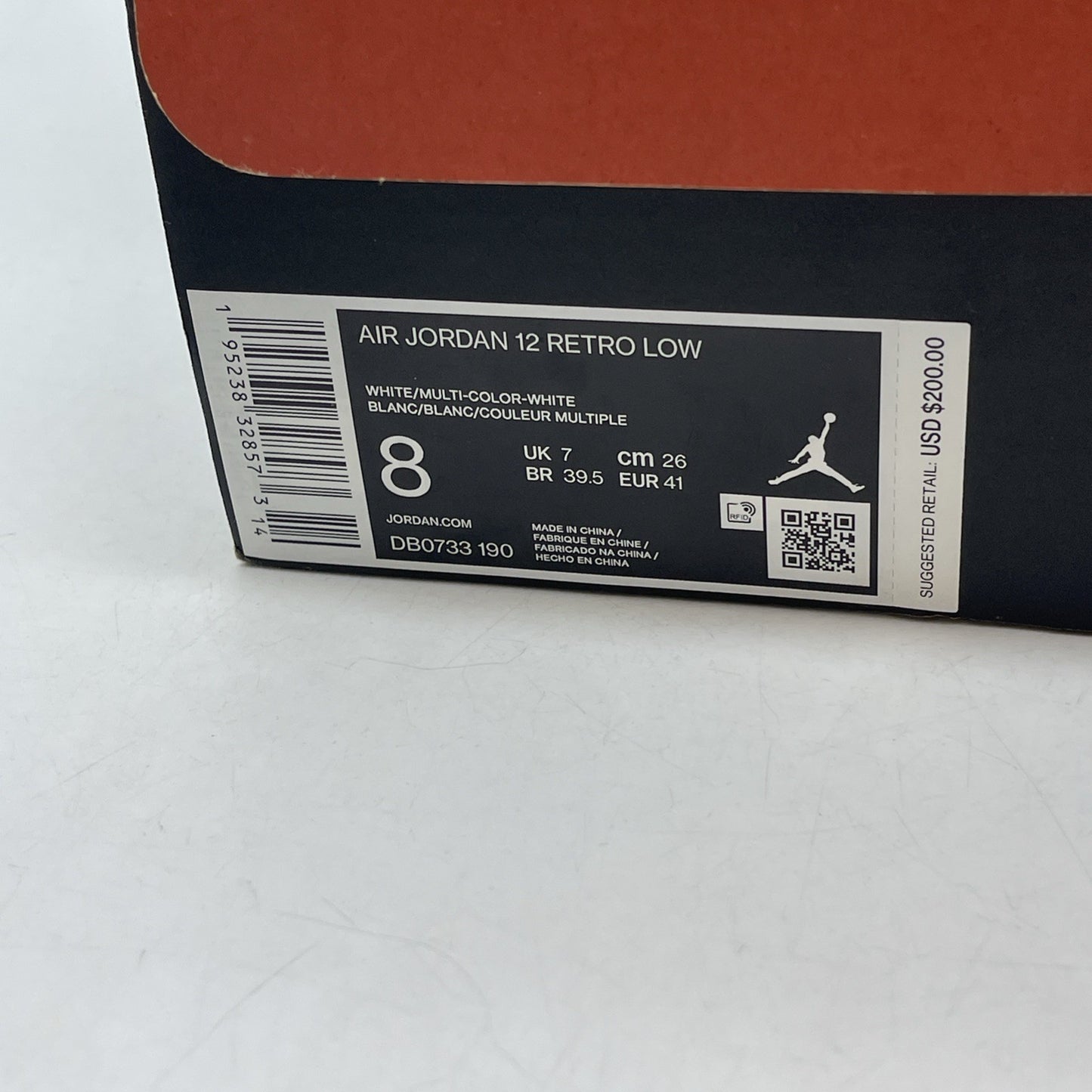 Size 8 - Air Jordan 12 Retro Low Easter (DB0733-190)
