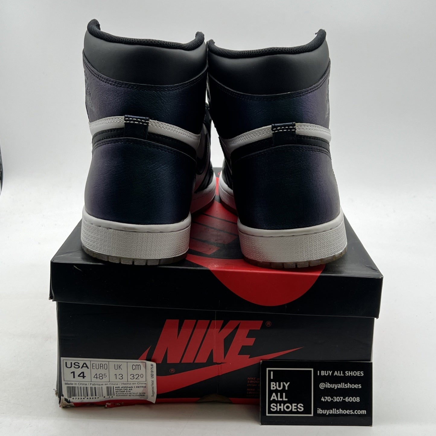 Size 14 - Air Jordan 1 Retro OG High All Star - Chameleon (907958-015)