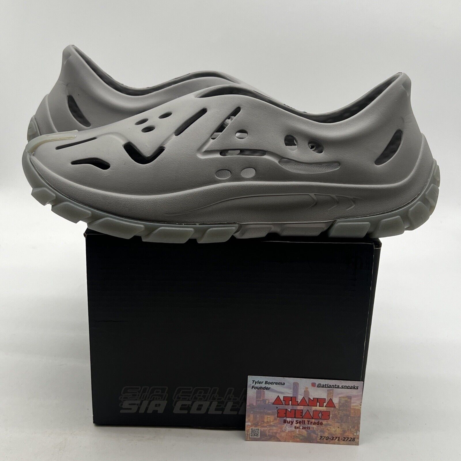 Size 12/13 - SIA Collective Evo Foam Runners Shoes Sneakers Grey