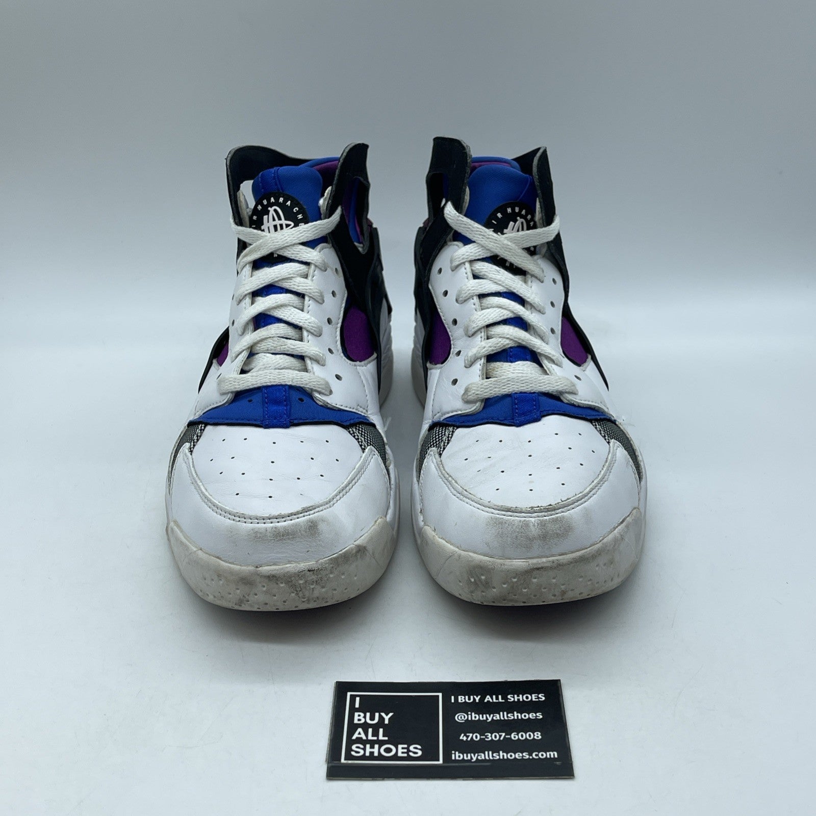 Size 9.5 - Nike Air Flight Huarache PRM QS 2014 OG (686203-100)