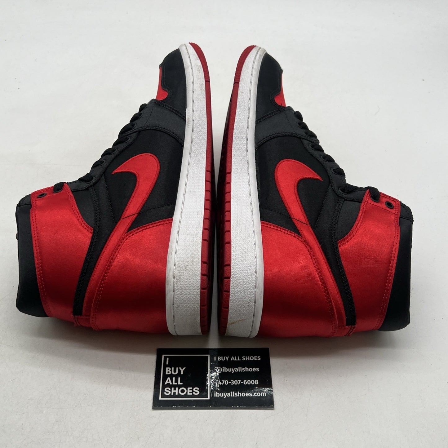 Size 12 - Air Jordan 1 Retro OG 2023 High Satin Bred W (FD4810-061)