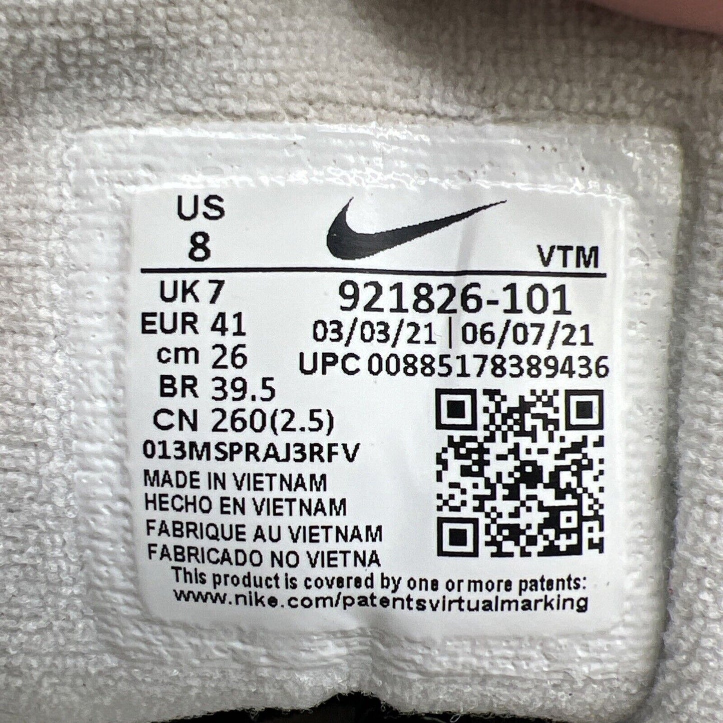Size 8 - Nike Air Max 97 Triple White Wolf Gray (921826-101)