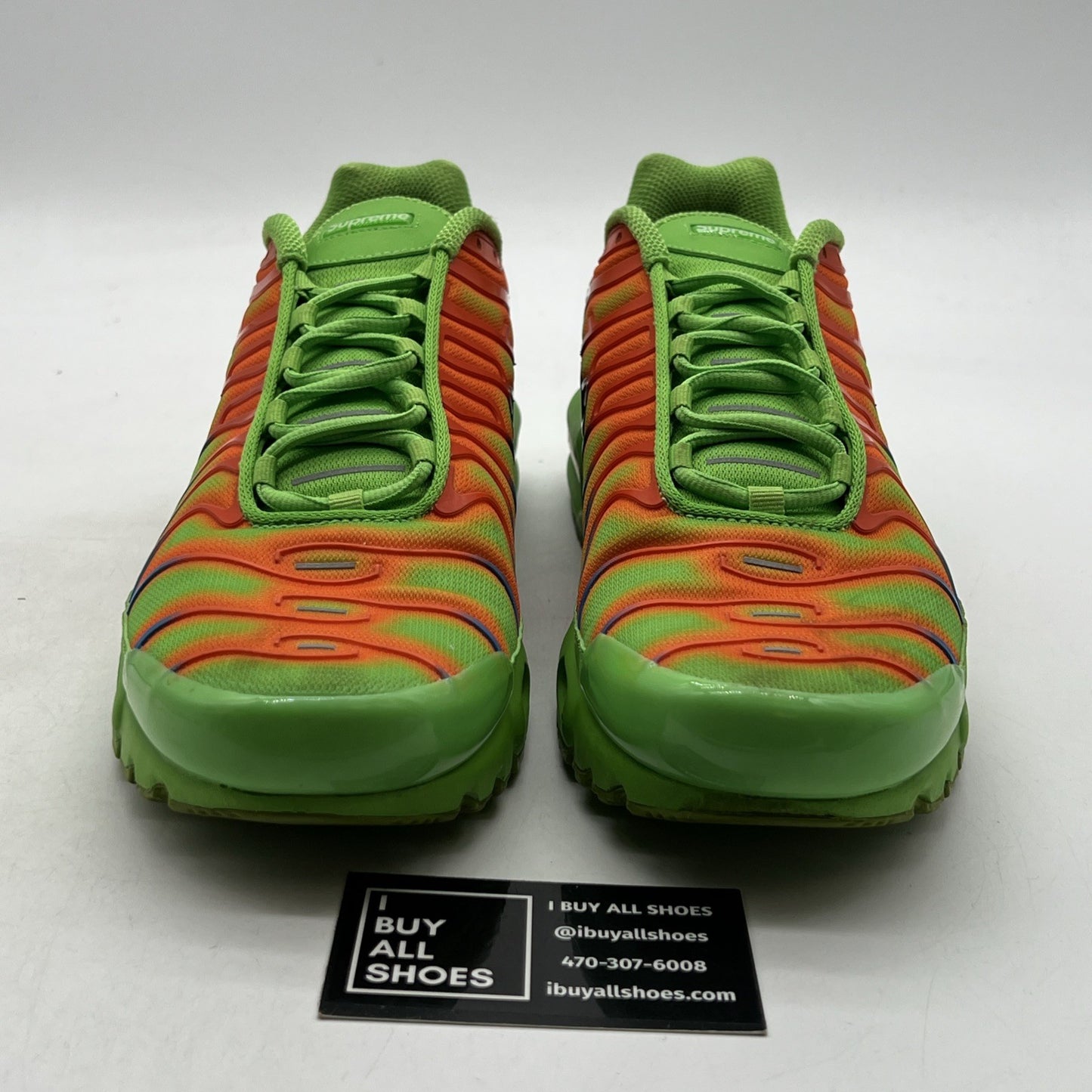 Size 10.5 - Nike Supreme x Air Max Plus TN Mean Green (DA1472-300)