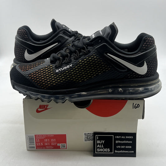 Size 11 - Nike Stussy x Air Max 2013 Black (DO2461-001)