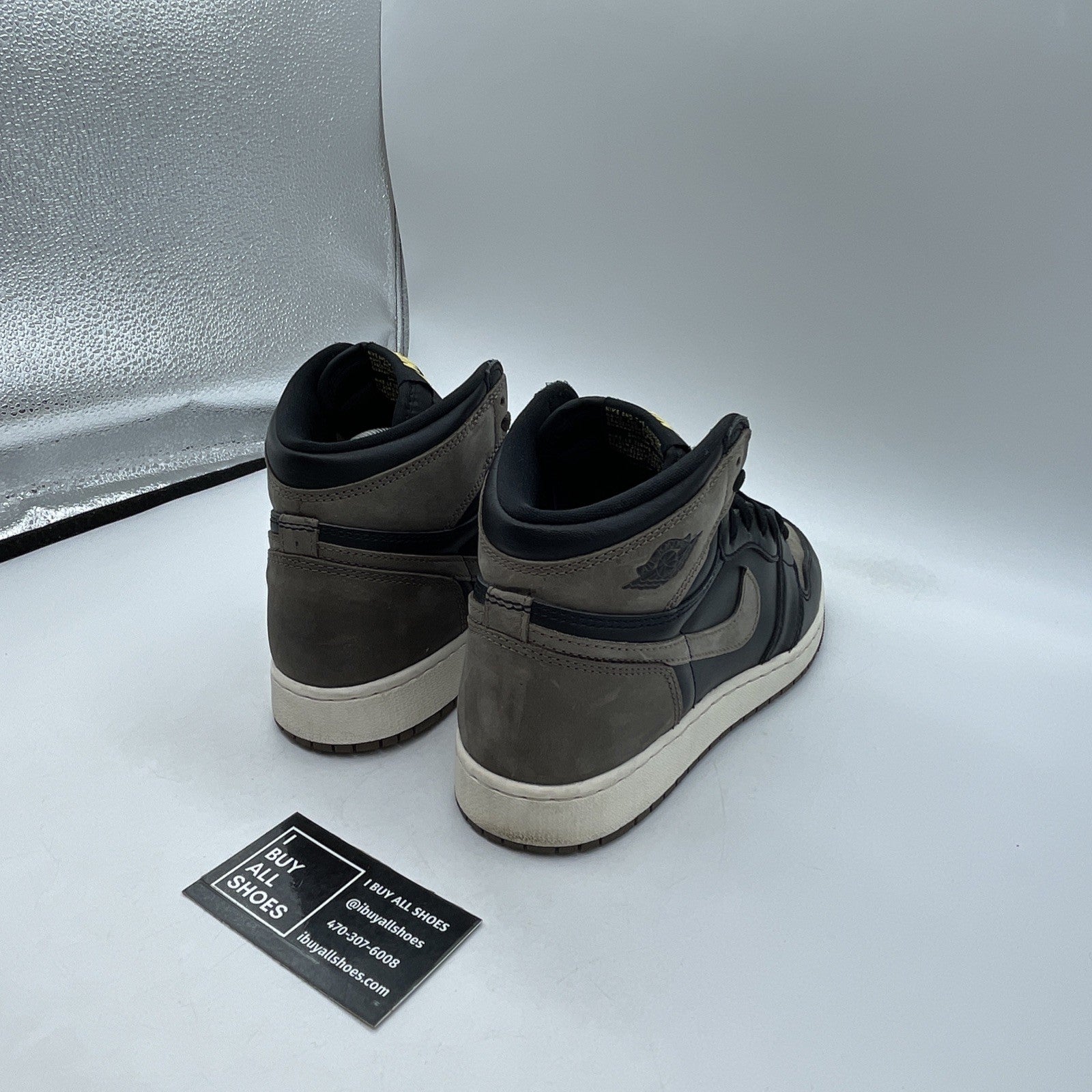 Size 7Y (GS) - Air Jordan 1 High Retro OG Palomino Suede Leather (FD1437-020)