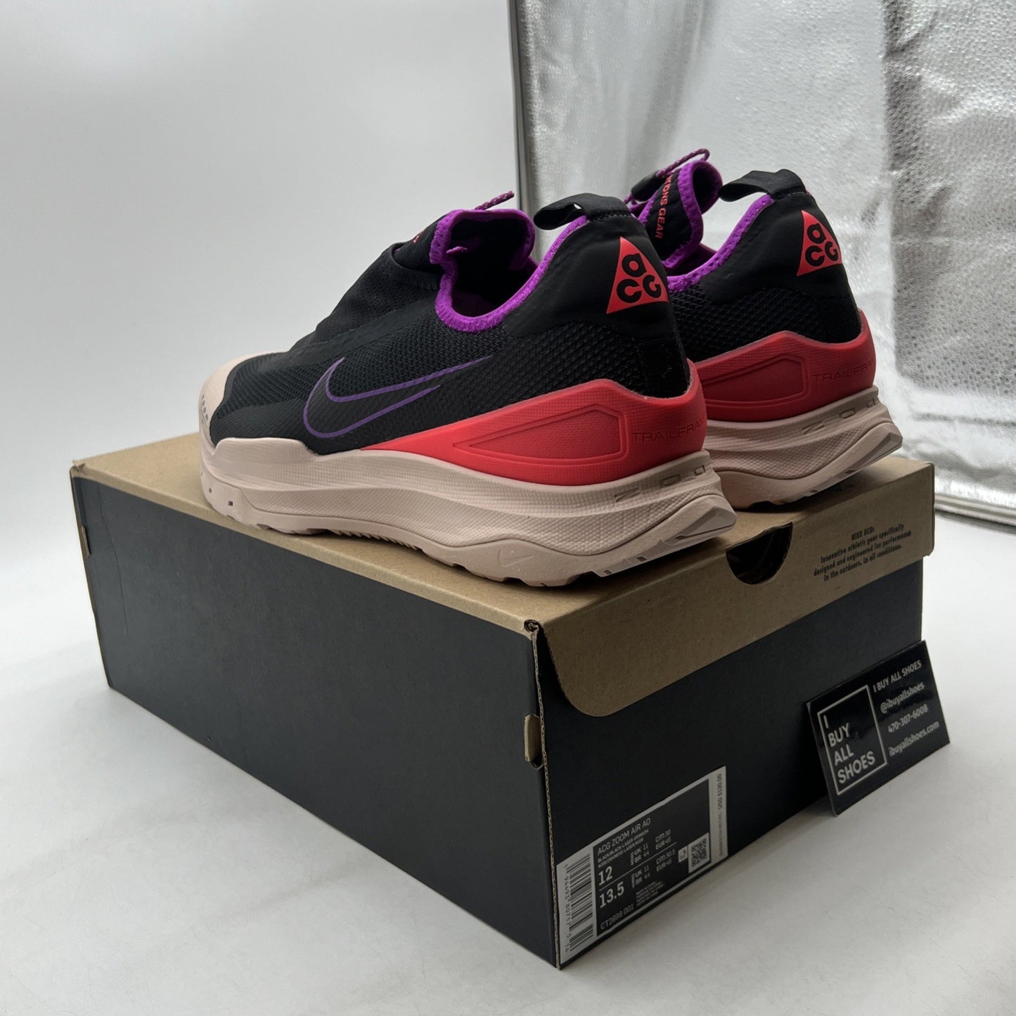 Size 12 - Nike ACG Zoom Air AO Black Laser Crimson (CT2898-001)