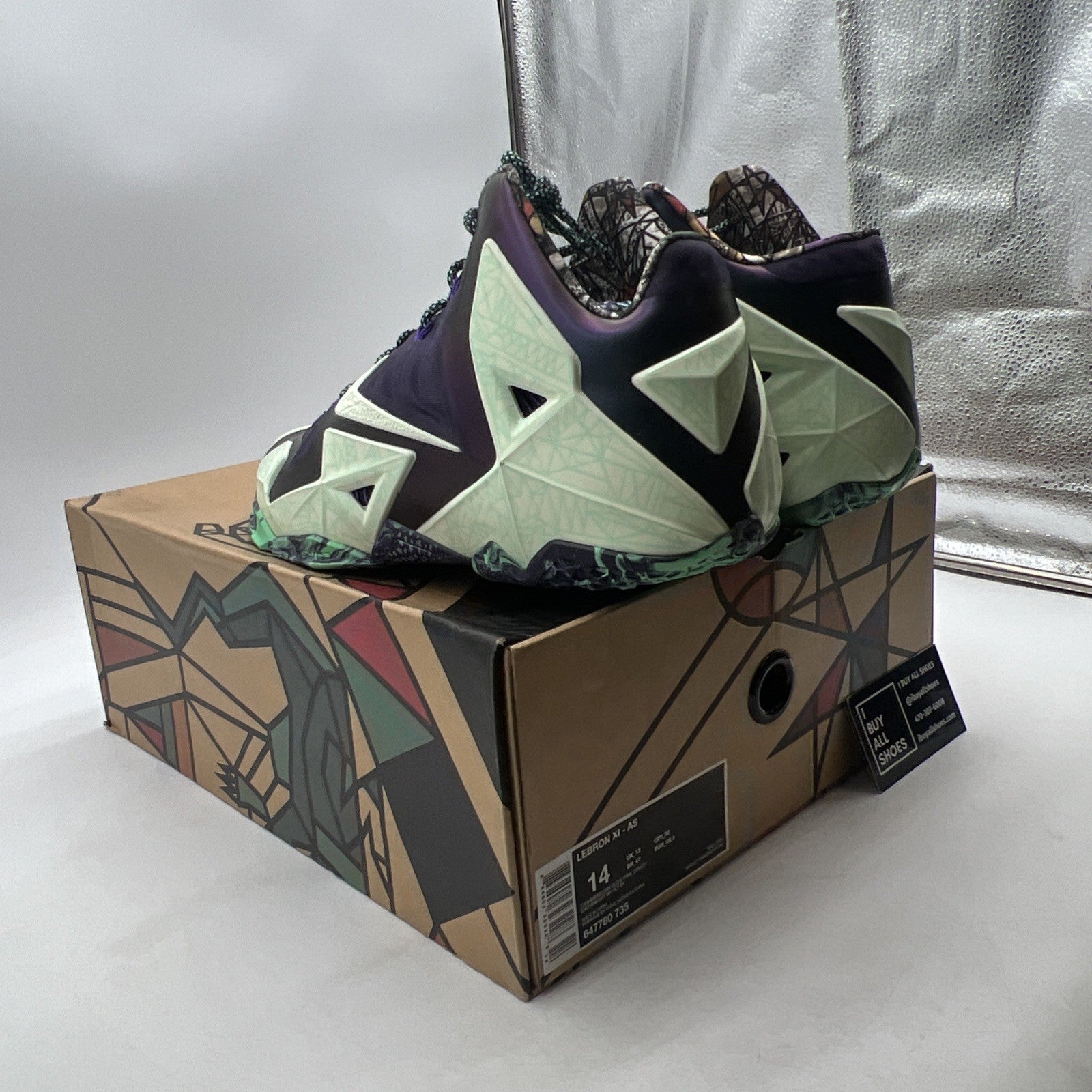 Size 14 - Nike LeBron 11 All Star - Gator King (647780-735)