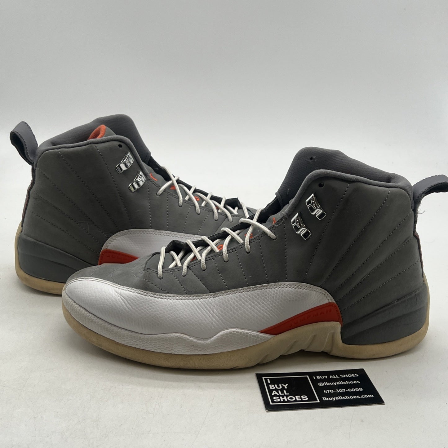 Size 12 - Air Jordan 12 Retro Cool Grey (130690-012)