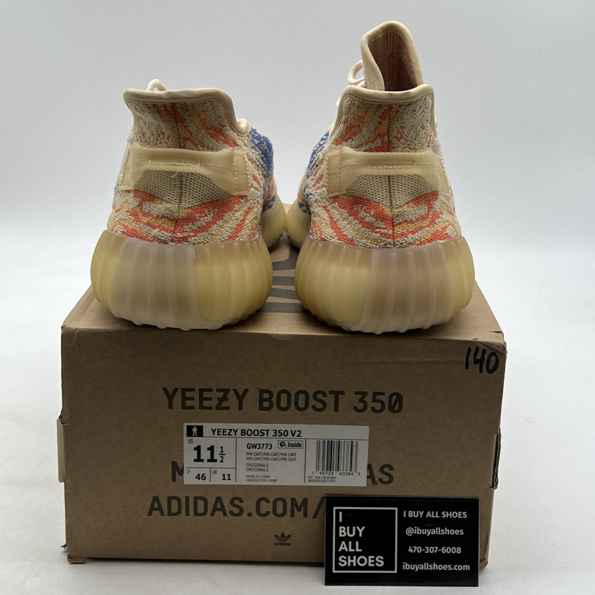 Size 11.5 - adidas Yeezy Boost 350 V2 Low MX Oat (GW3773)