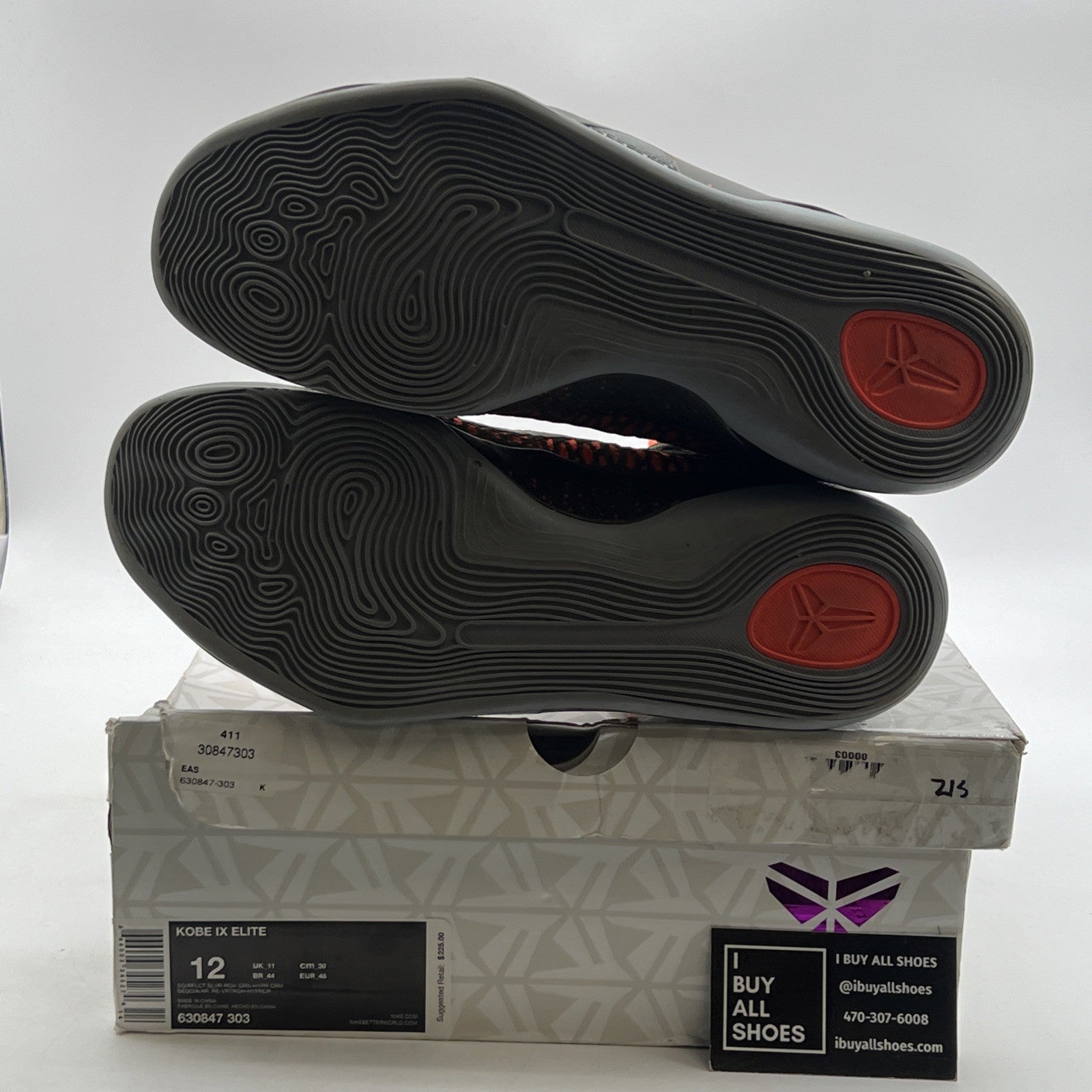 Size 12 - Nike Kobe 9 Elite Strategy (630847-303)