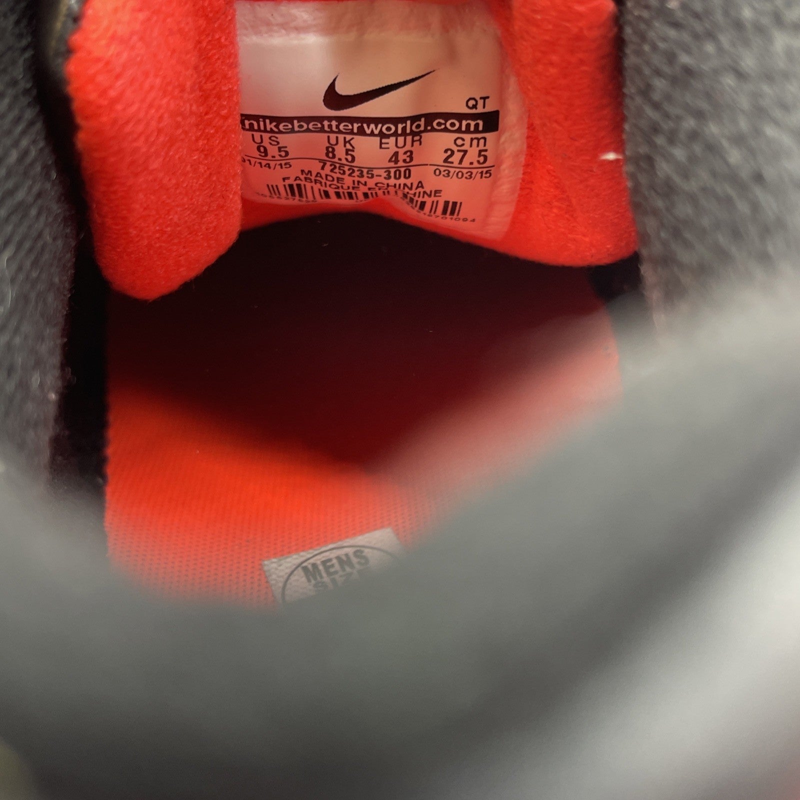 Size 9.5 - Nike Air Max 90 Anniversary Infrared Snake Leather (725235-300)