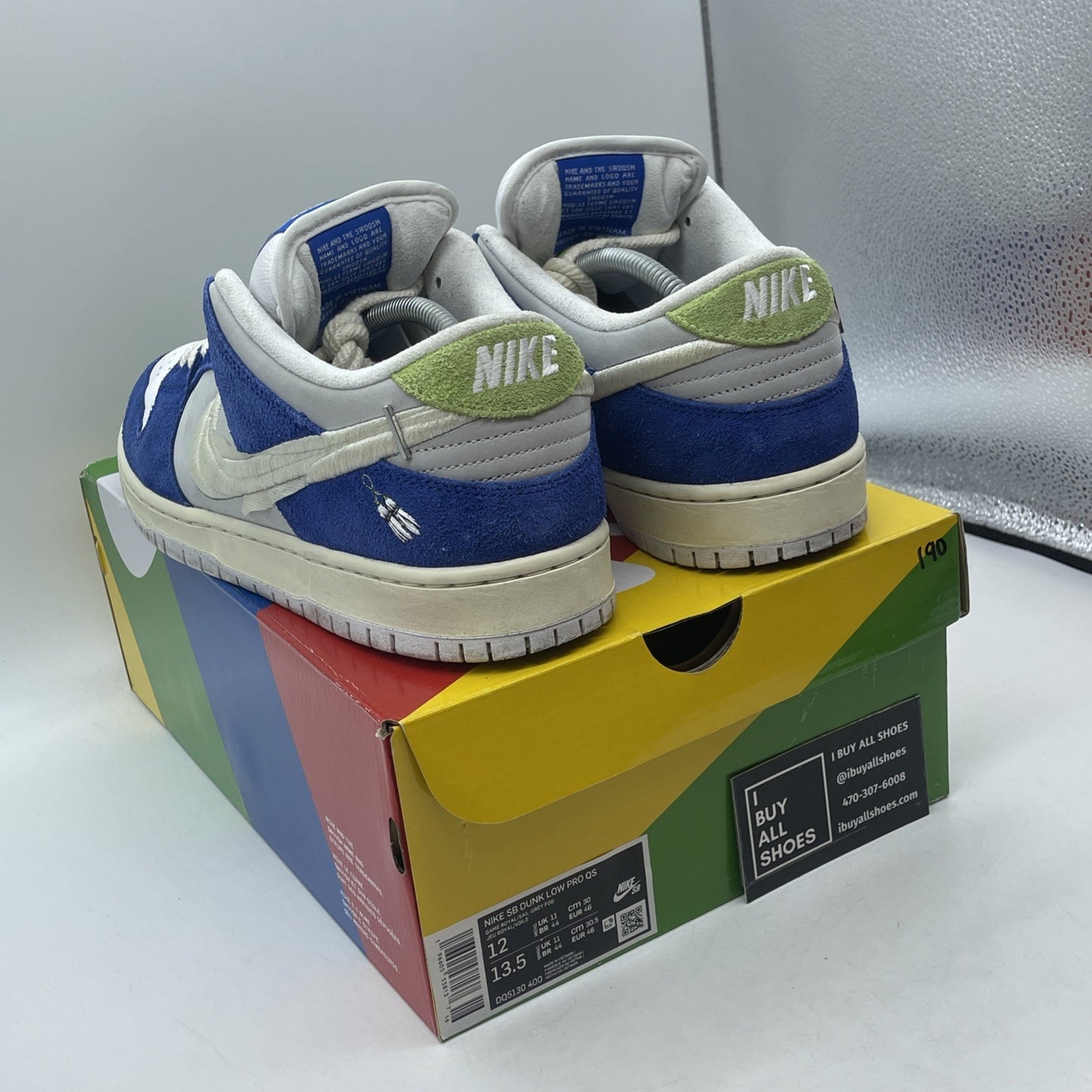 Size 12 - Nike Fly Streetwear x Dunk Pro SB Low Gardenia Suede (DQ5130-400)