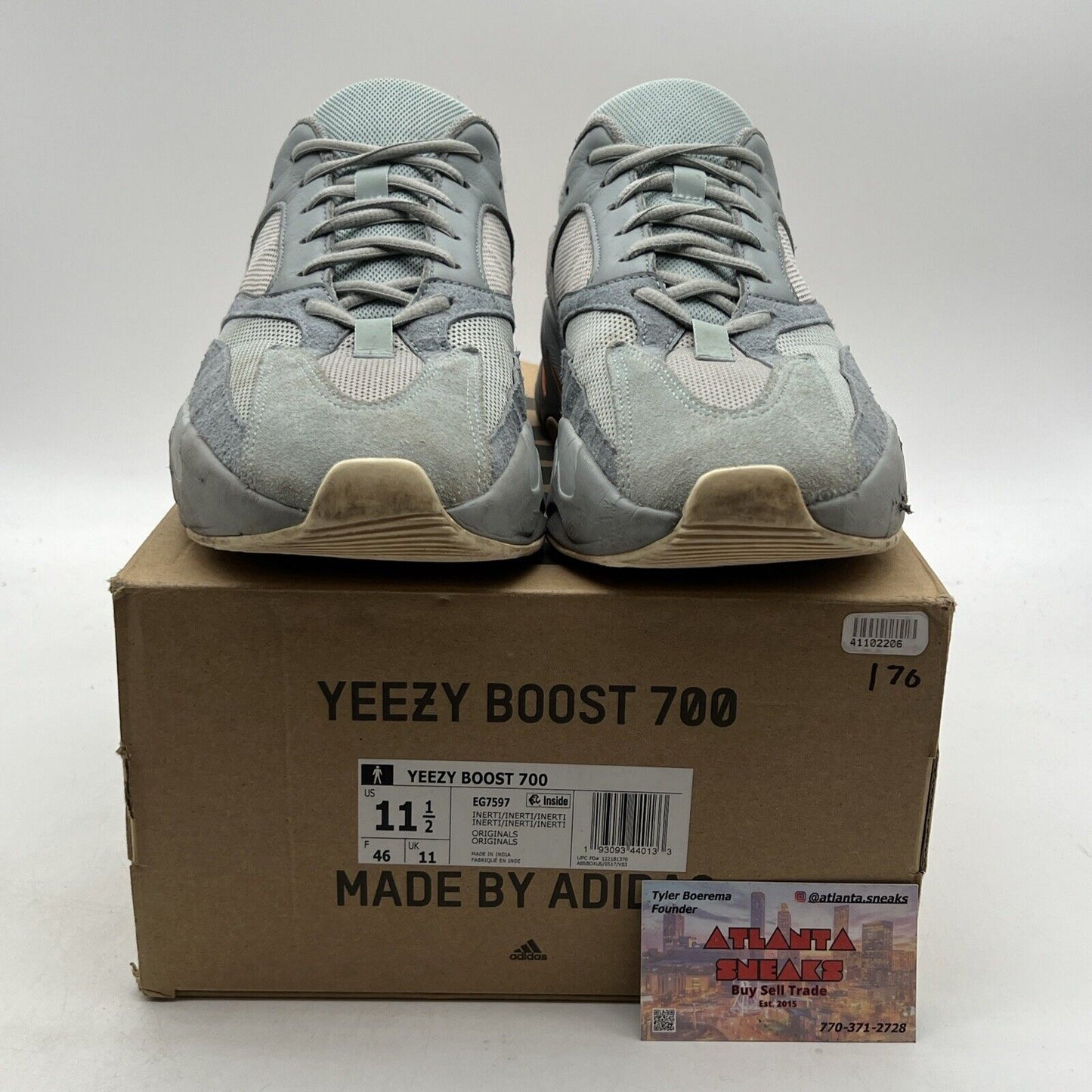 Size 11.5 - adidas Yeezy Boost 700 V1 Inertia (EG7597)