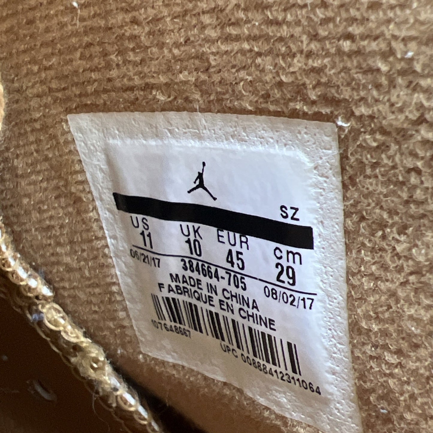 Size 11 - Air Jordan 6 Retro Wheat (384664-705)