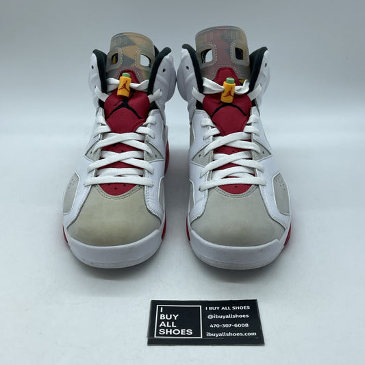 Size 9 - Air Jordan 6 Retro Hare Grey White Purple Leather (CT8529-062)