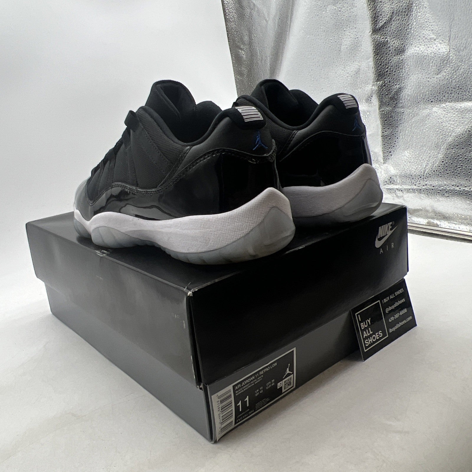 Size 11 - Air Jordan 11 Retro Low Space Jam (FV5104-004)