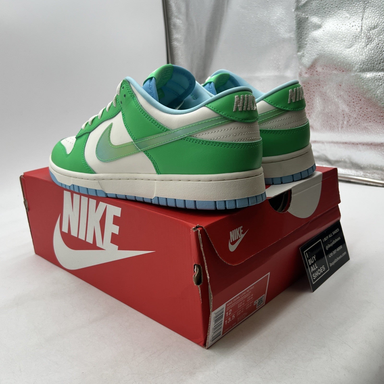 Size 12 - Nike Dunk Low Green Shock (FZ4015-399)