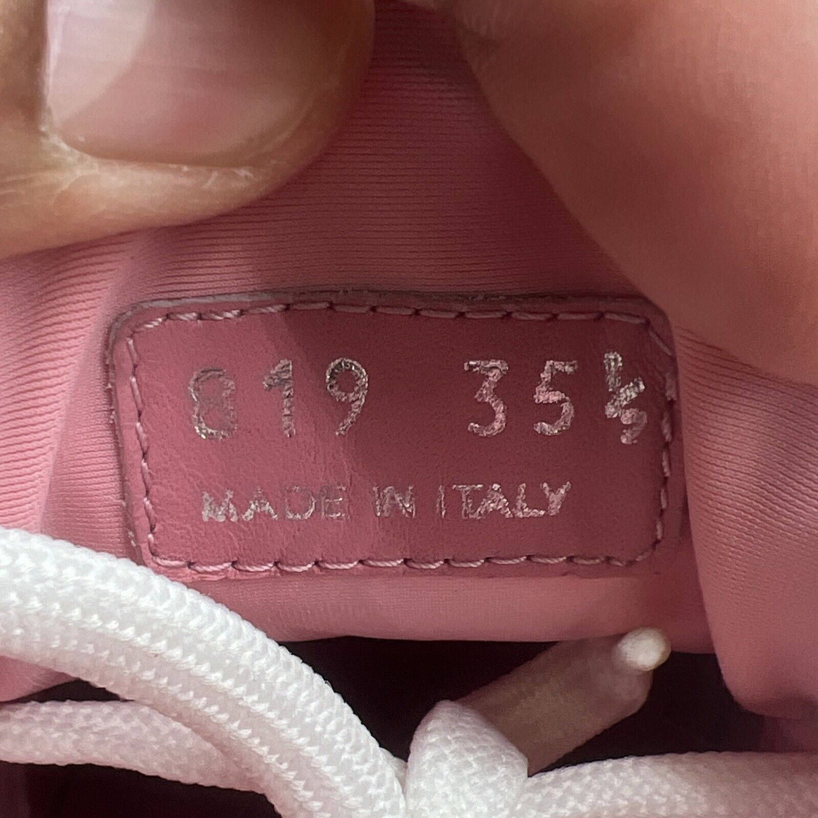 Size 3W - Prada Woman’s Sneakers Cloudbust Thunder Pink White