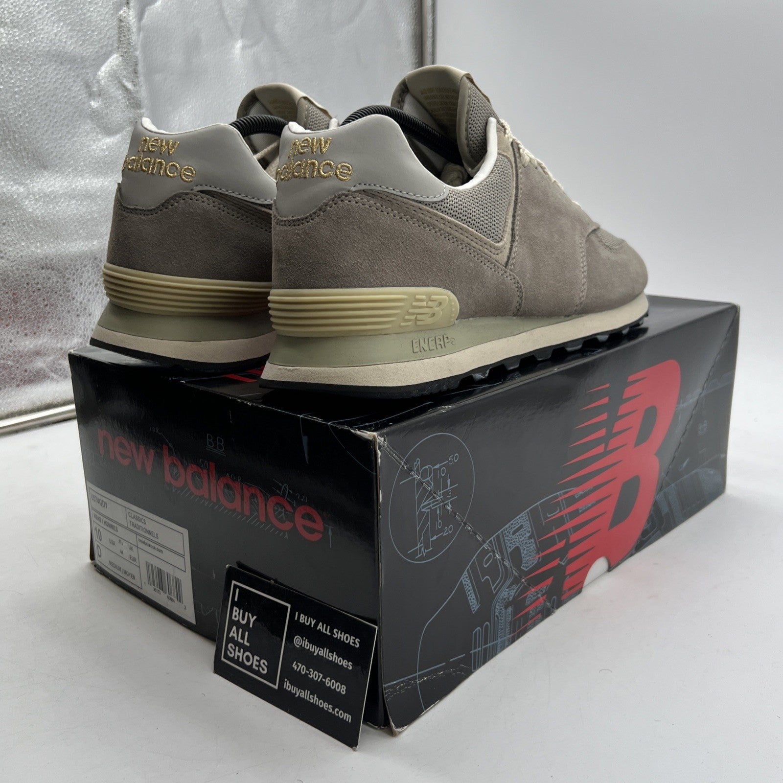 Size 10 - New Balance 574 Un-N-Ding (U574GDY)
